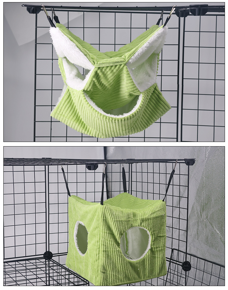 4-Piece Pet Cage Hammock Set