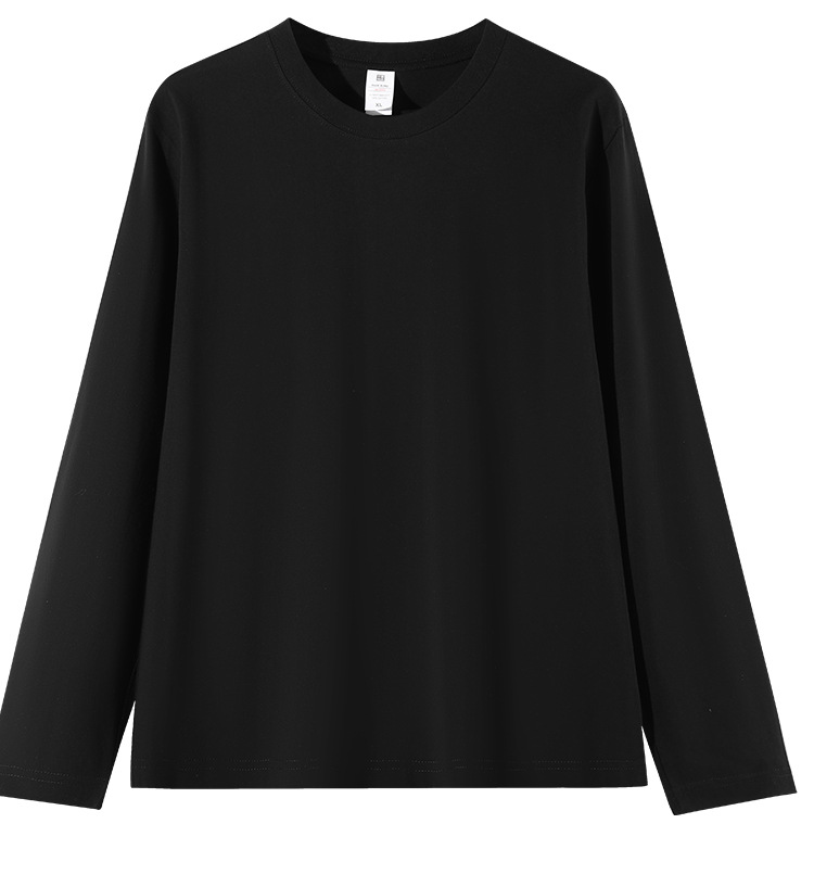 Men's cotton long-sleeved T-shirt