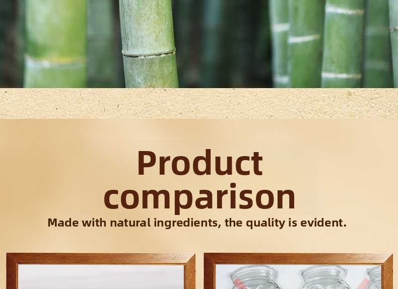 Natural Carbonized Bamboo Cupping Therapy Jar