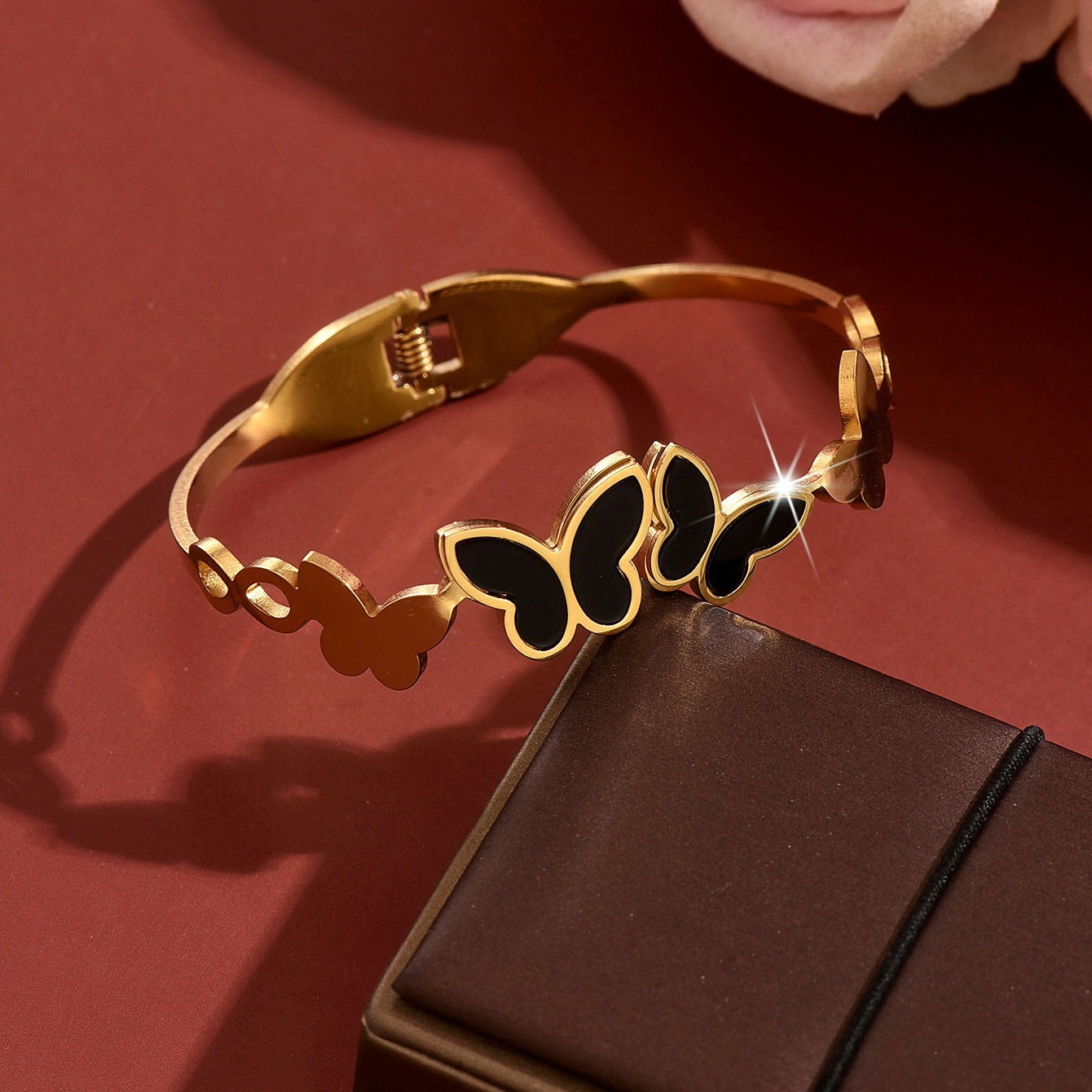 Geometric Cuff Bracelet