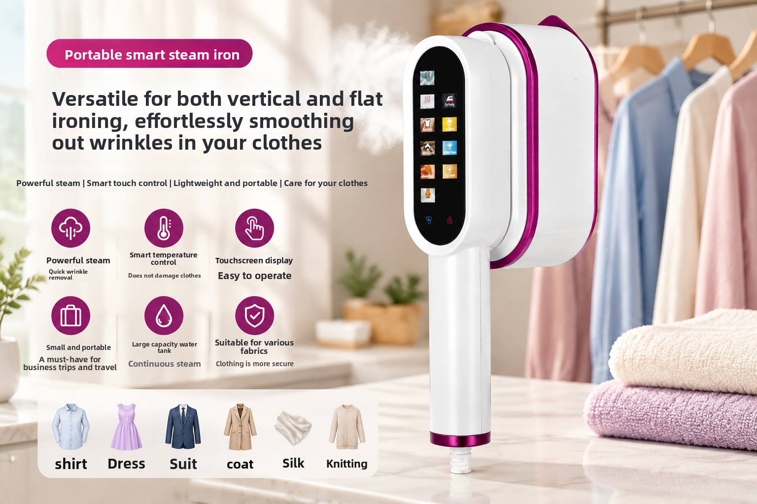 Handheld Garment Steamer