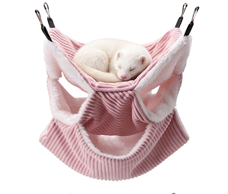 4-Piece Pet Cage Hammock Set
