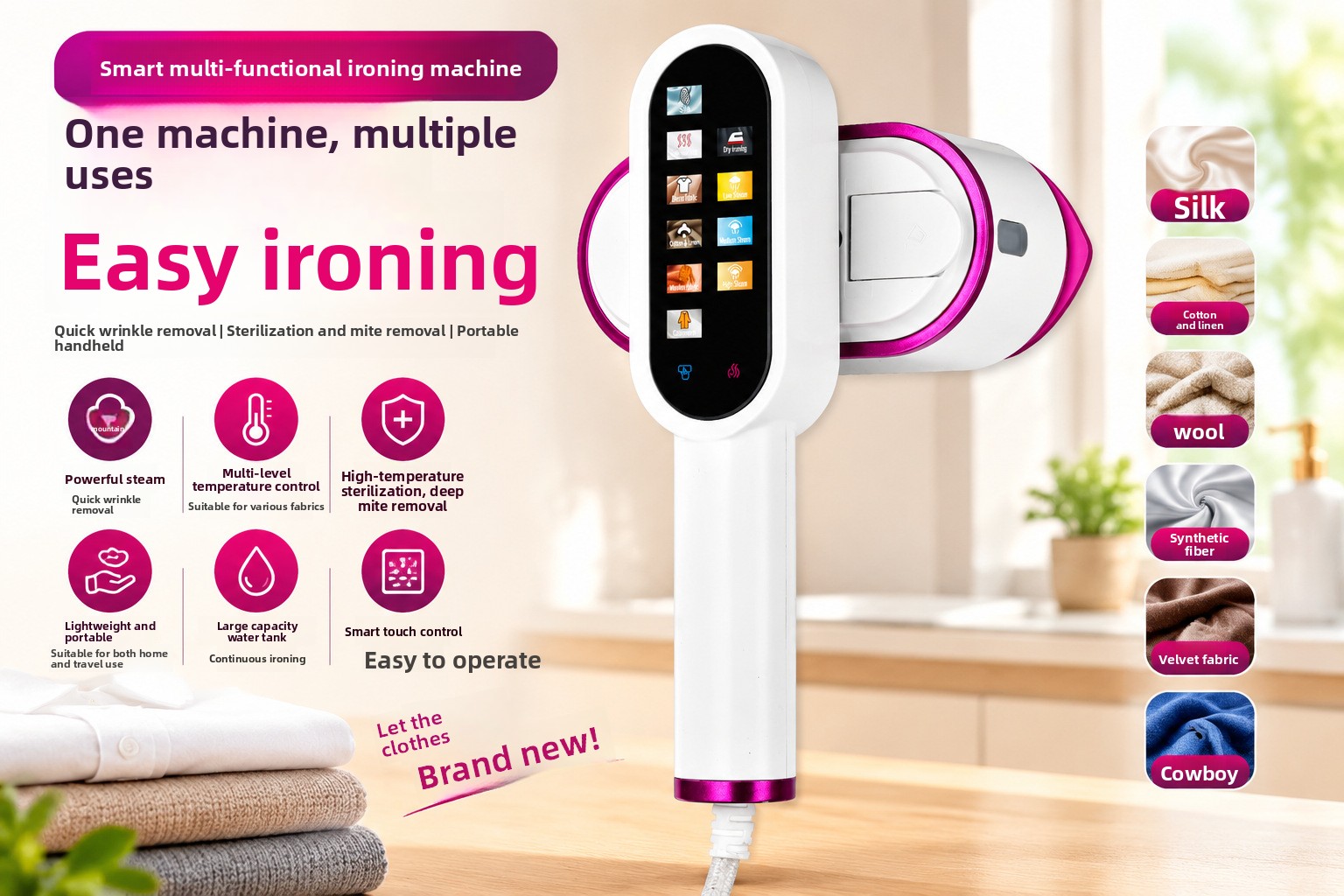 Handheld Garment Steamer