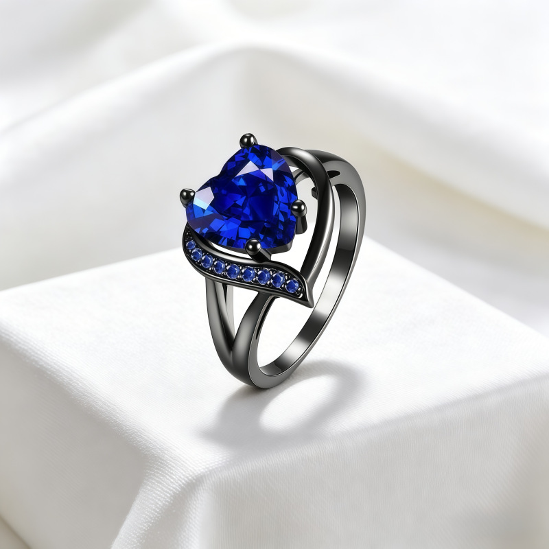 Retro couple rings