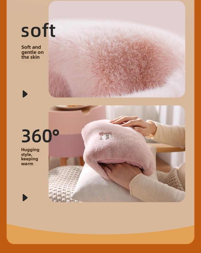 Rechargeable Plush Hot Water Bottle