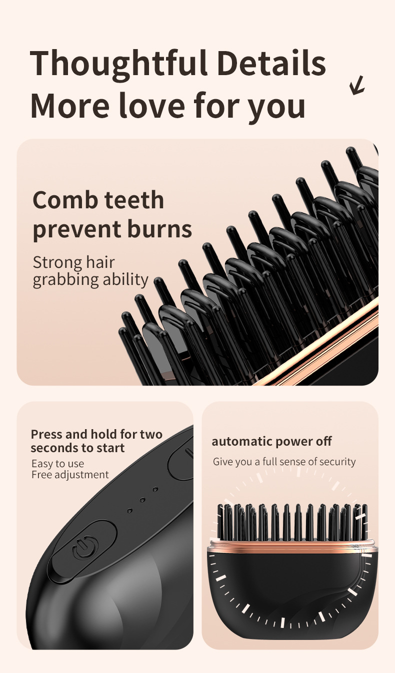 Wireless 2-in-1 Hair Straightener