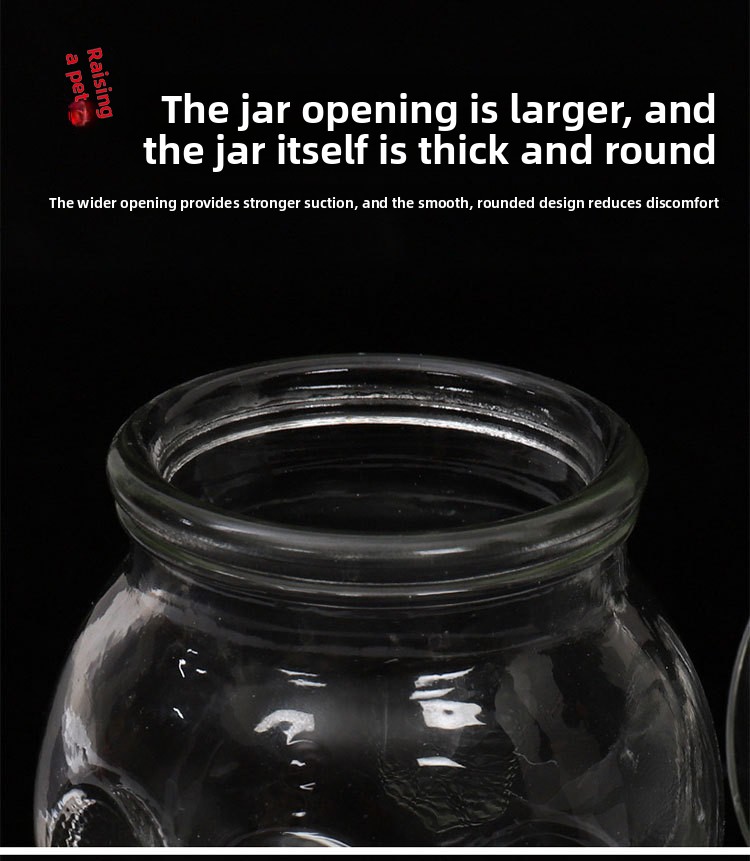 Thickened Glass Cupping Jar Set
