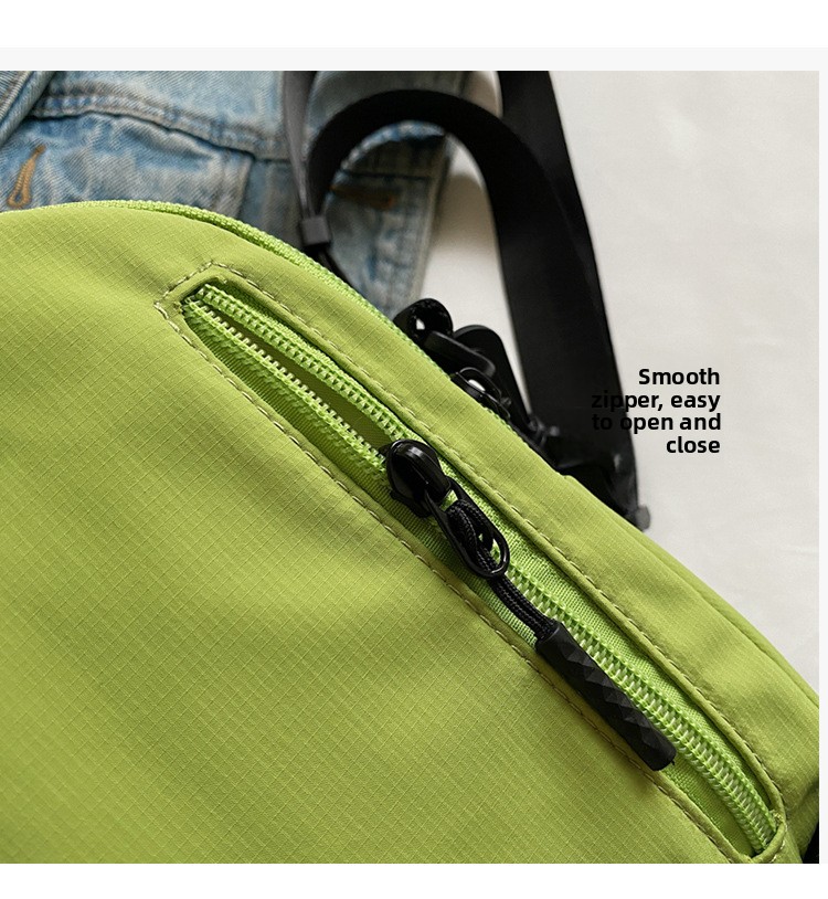 Mini Lightweight Multi-Compartment Nylon Bag, Stylish Convertible Backpack Crossbody Handbag
