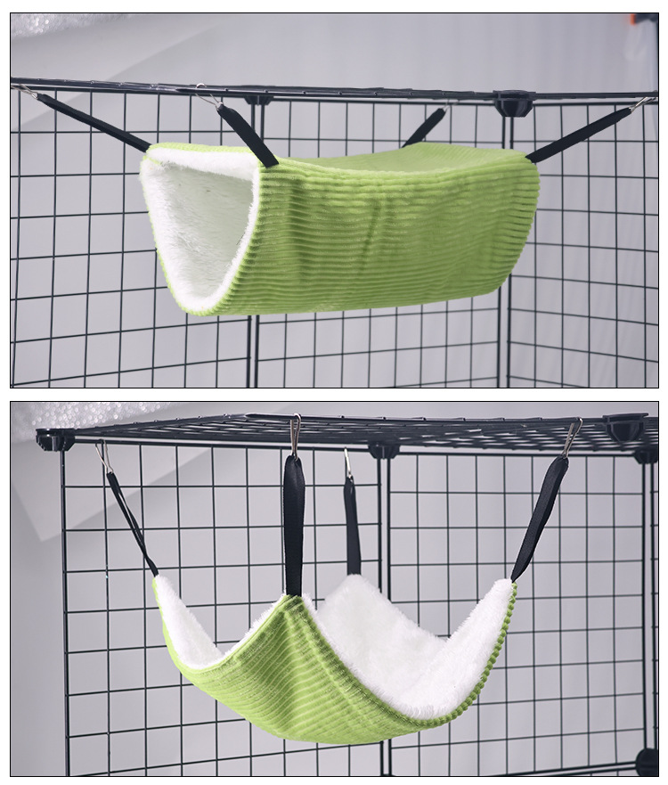 4-Piece Pet Cage Hammock Set