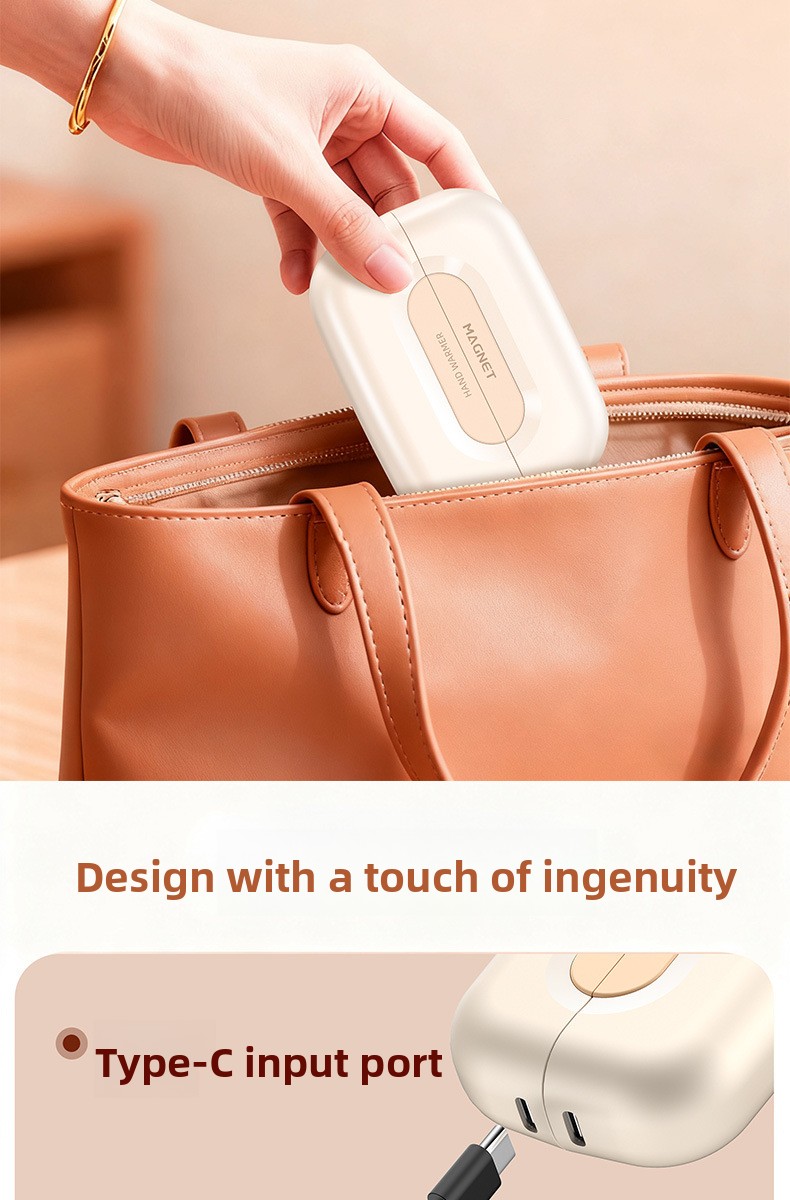 Rechargeable Split Magnetic Hand Warmer