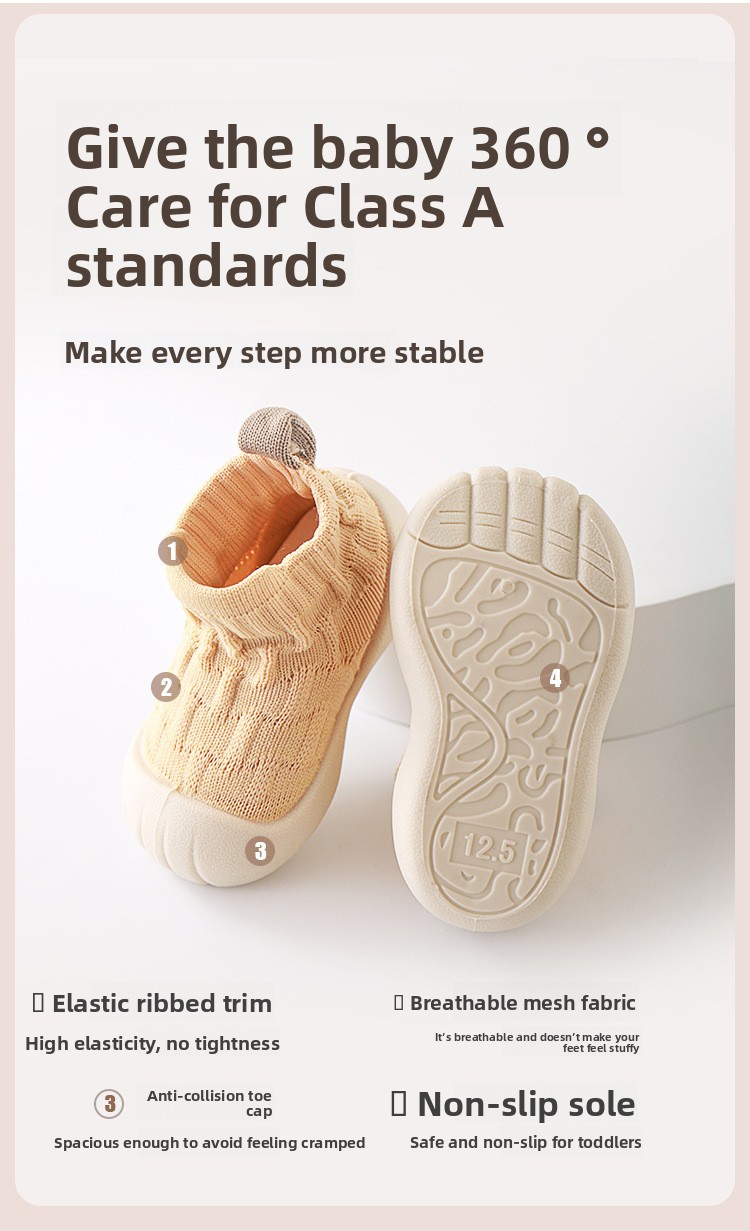 Unisex Baby Non-Slip Ankle Socks