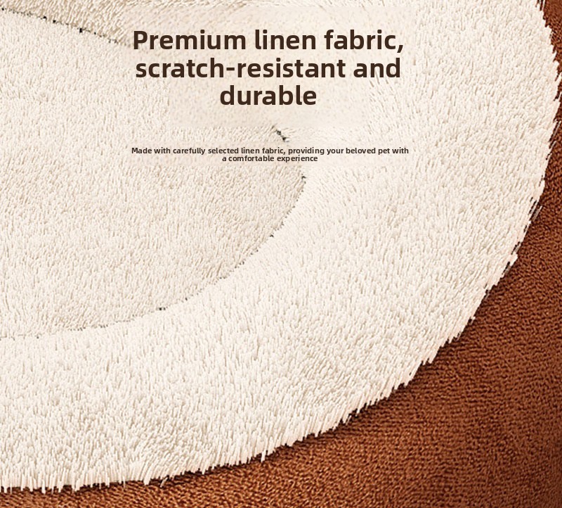 All-Season Reversible Pet Bed, Soft Plush Dog Mat for Kennel and Crate, Machine Washable Comfort Sleeping Pad for Cats and Dogs