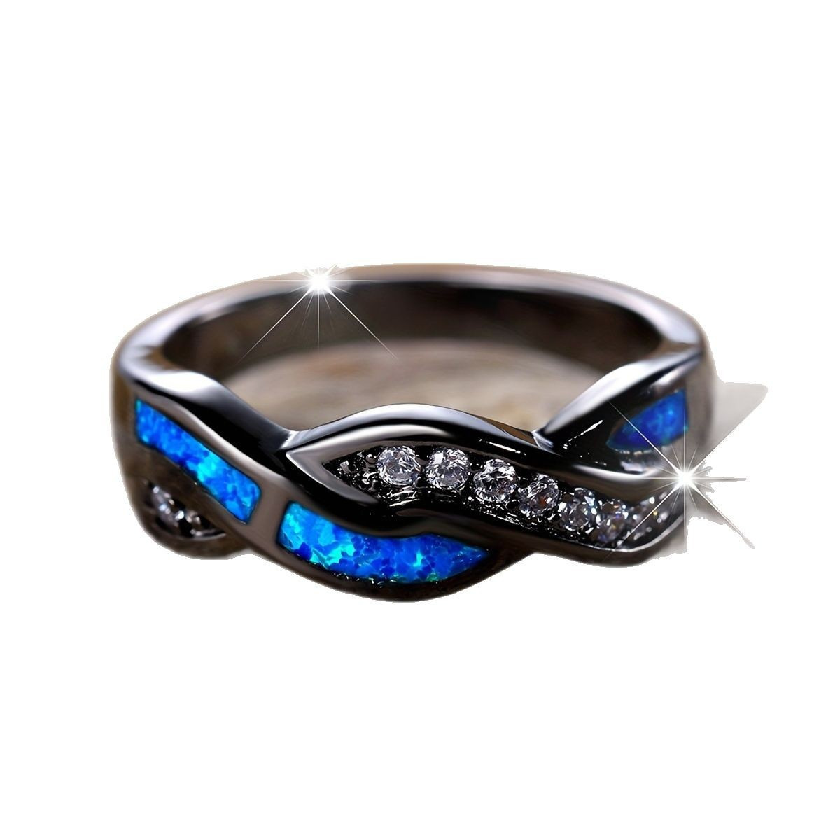Twisted braid cross ring