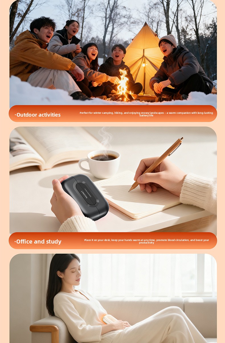 Rechargeable Split Magnetic Hand Warmer