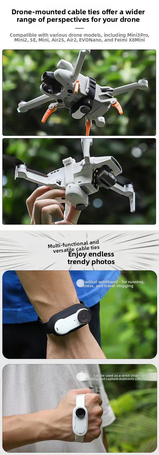 Silicone Camera Mount Strap