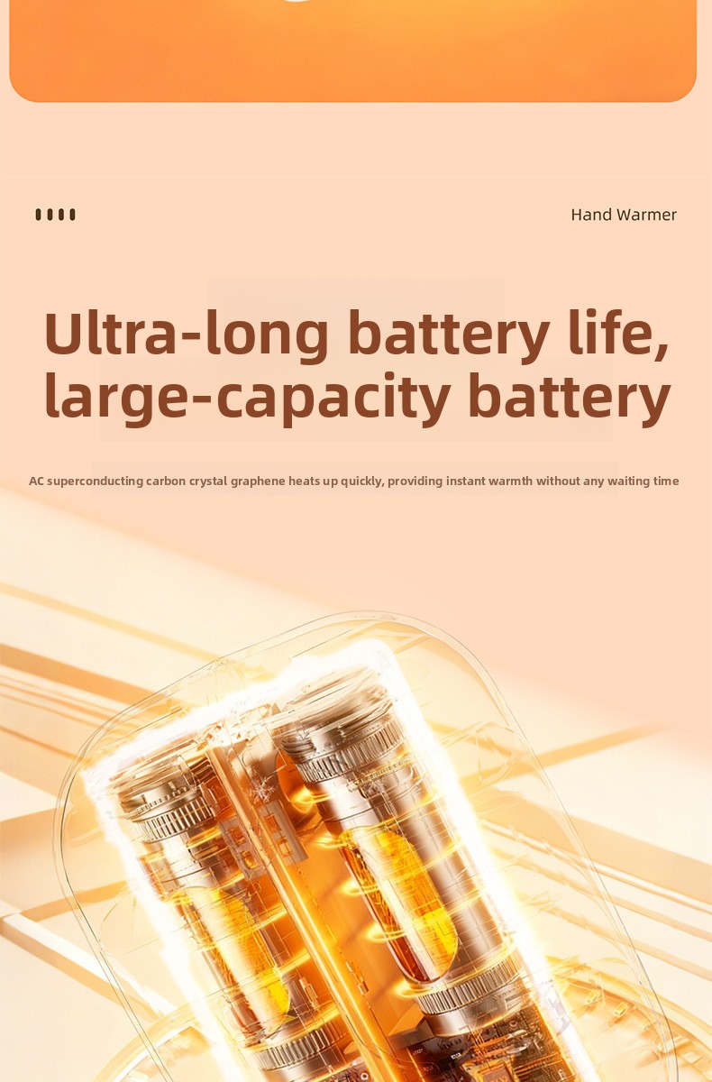 Rechargeable Split Magnetic Hand Warmer