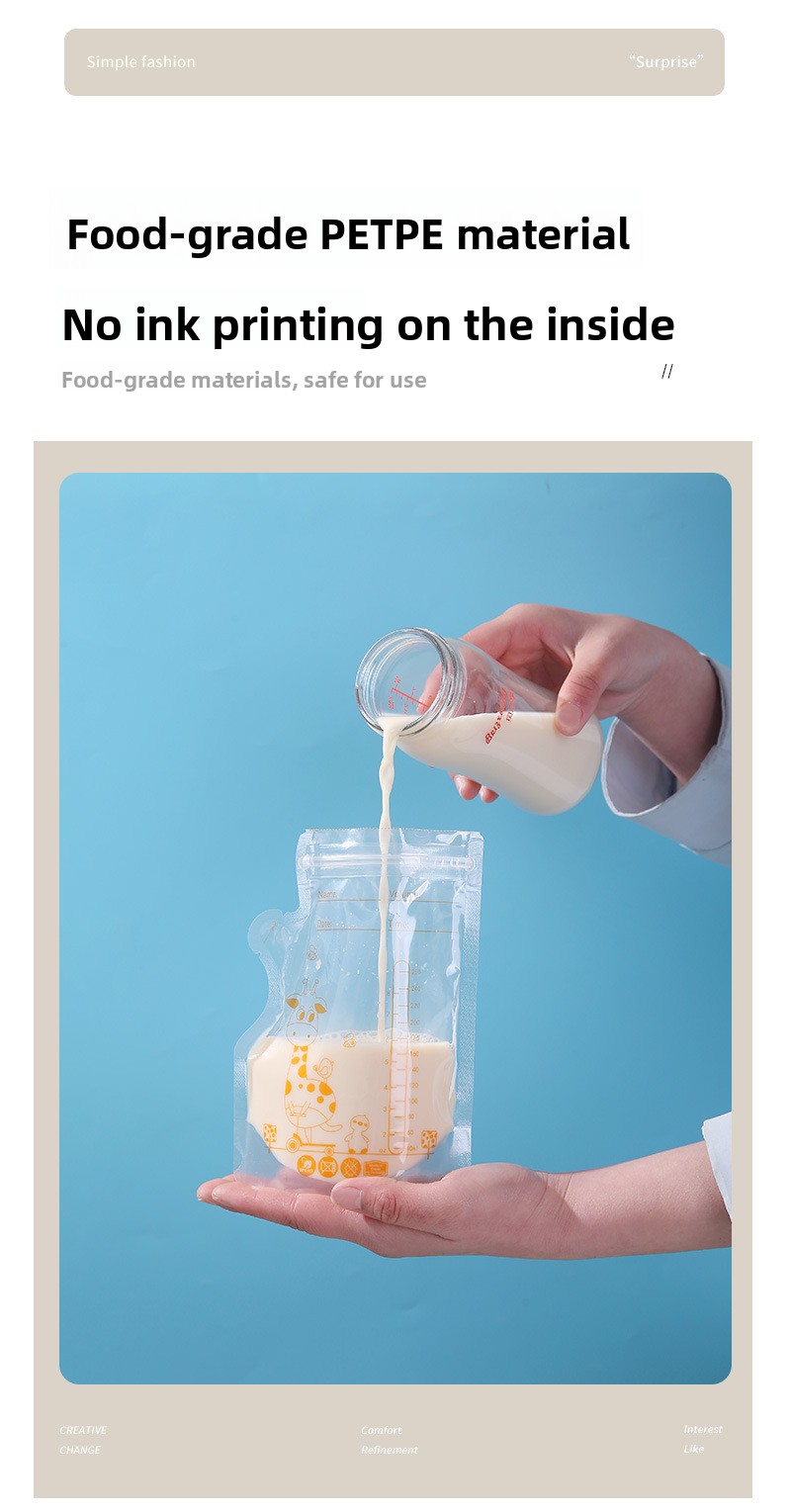 Breast milk bag