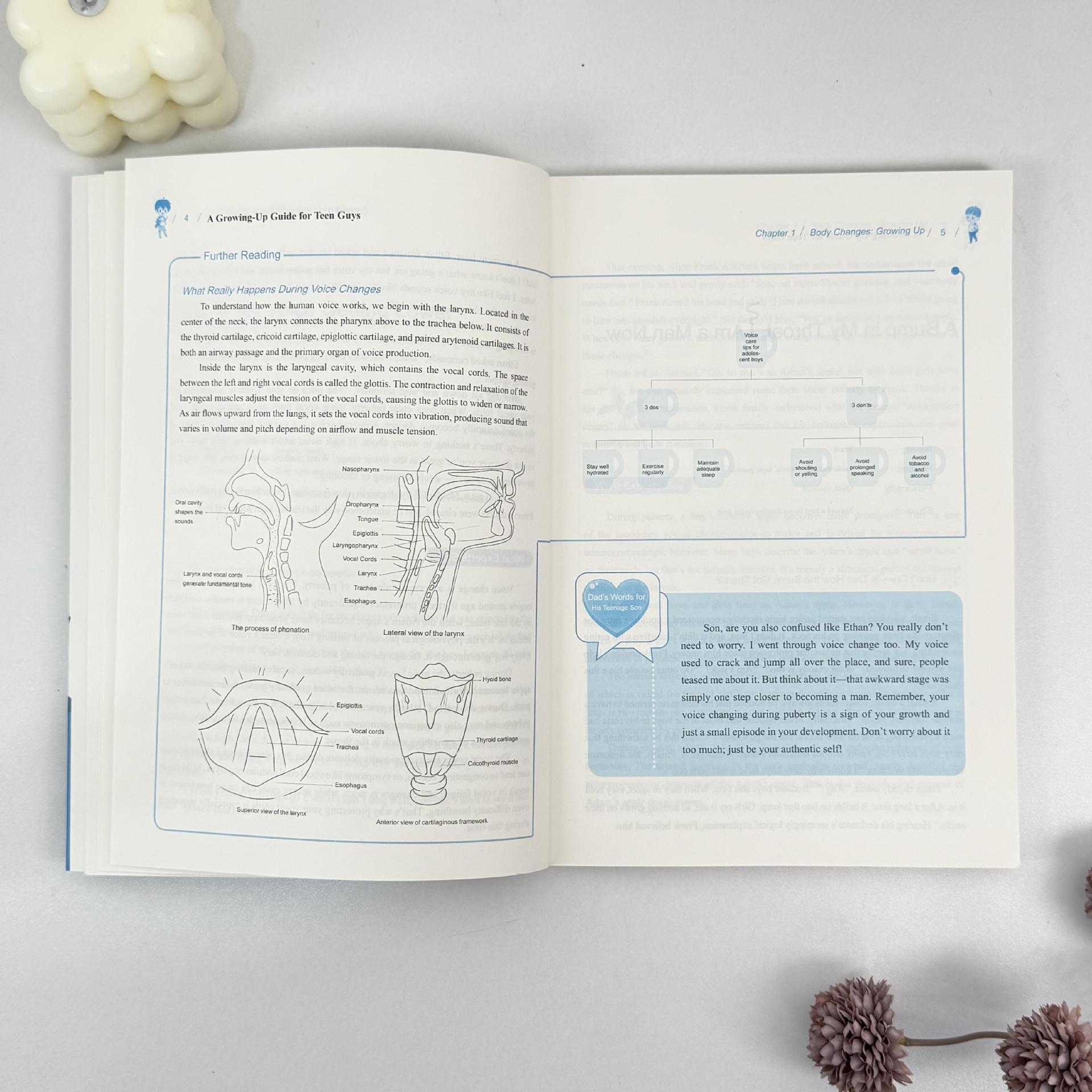 Boys and Girls Growing Up Educational Guide Book