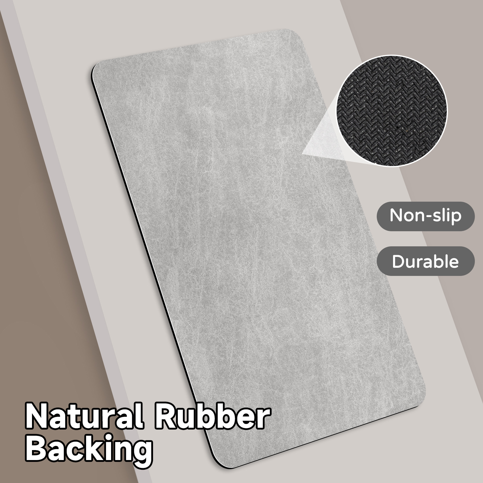 Quick-Dry Plush Bath Mat Floor Mat