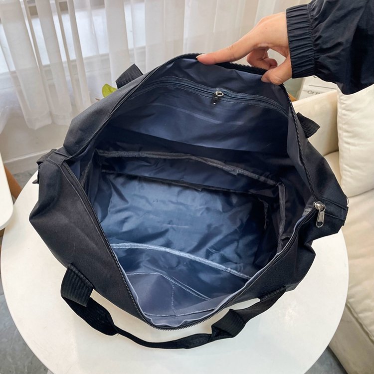 Foldable and expandable waterproof travel backpack with dual shoulder straps