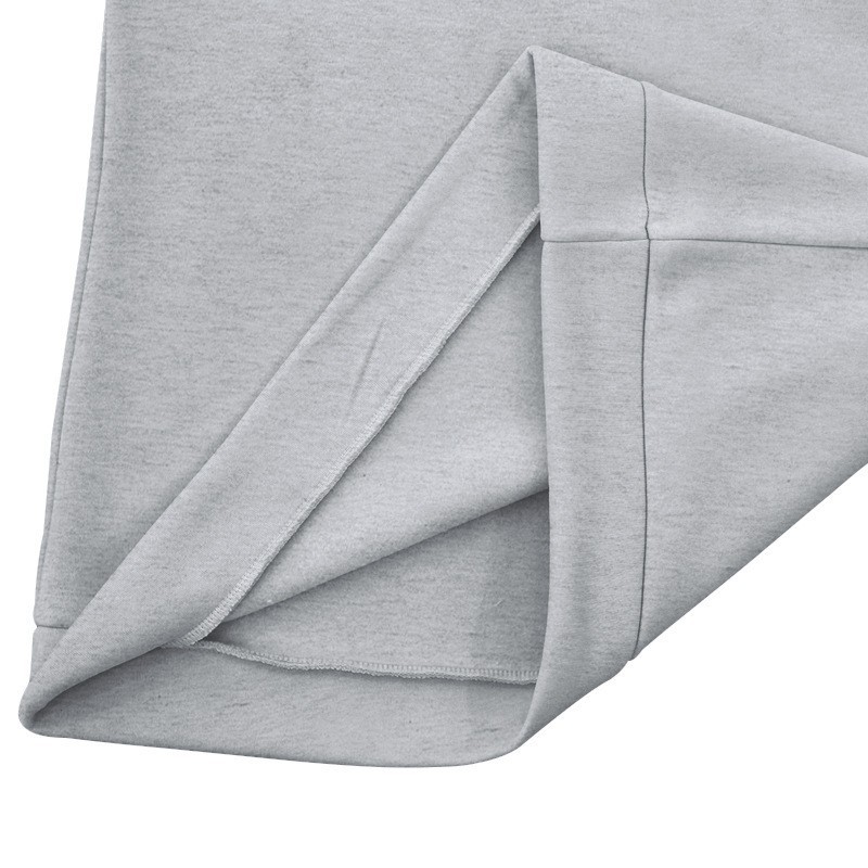 Men's Velvet Lined Half-Zip Stand Collar Pullover Solid Color Casual Loose Sweatshirt