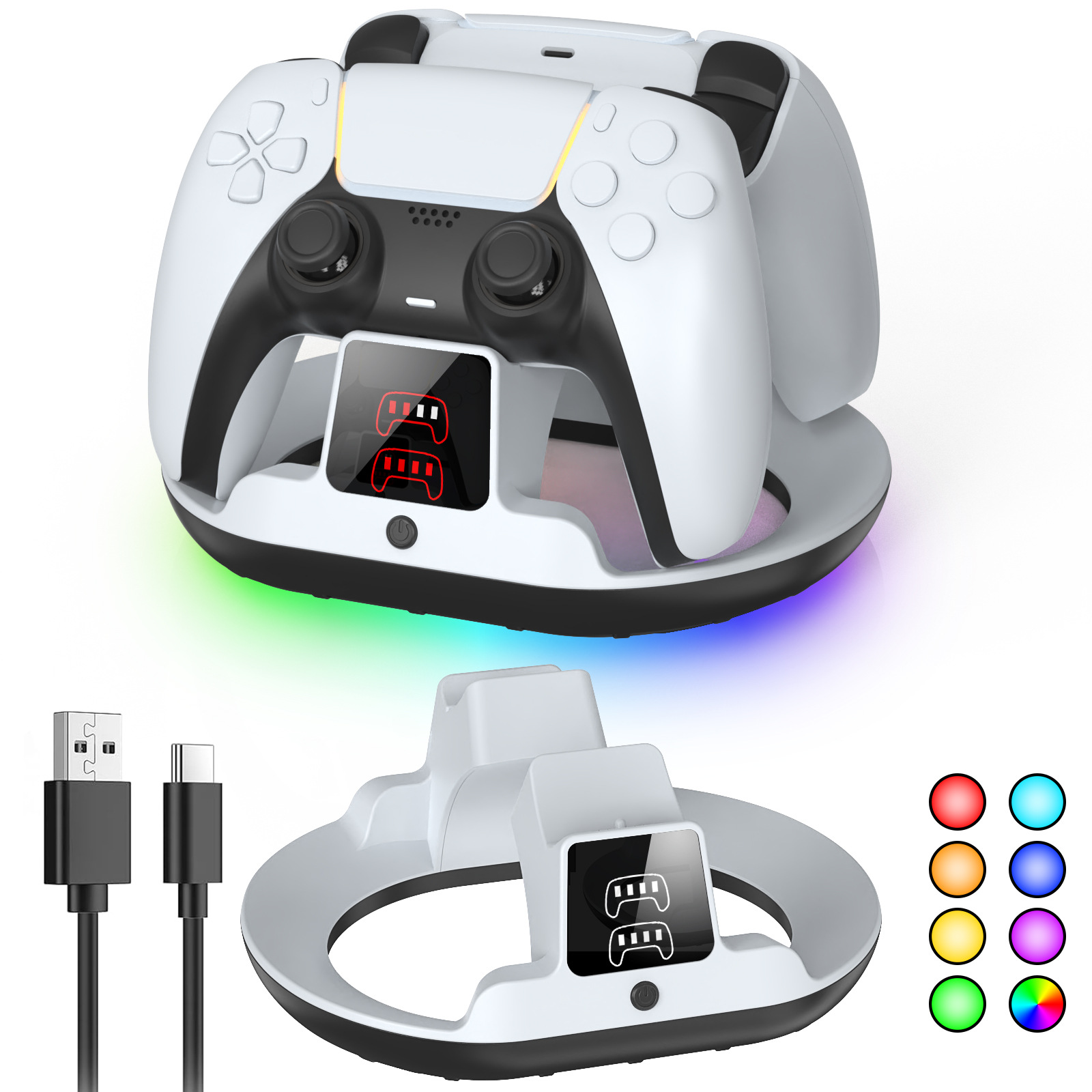 Controller Dual Charging Dock Station
