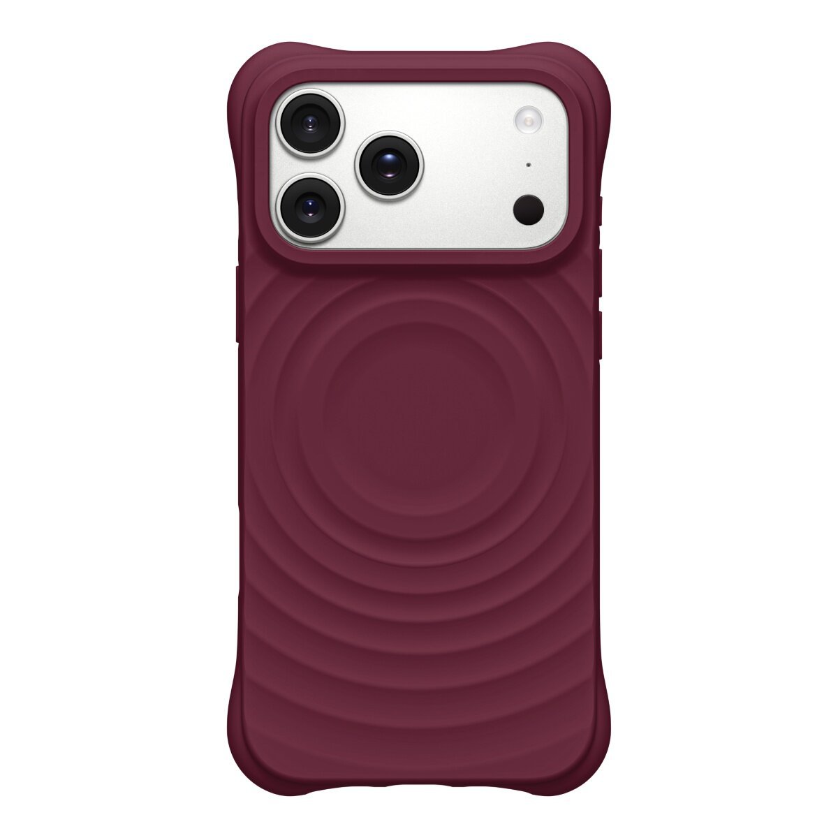 Magnetic Liquid Silicone Wave Pattern Phone Case