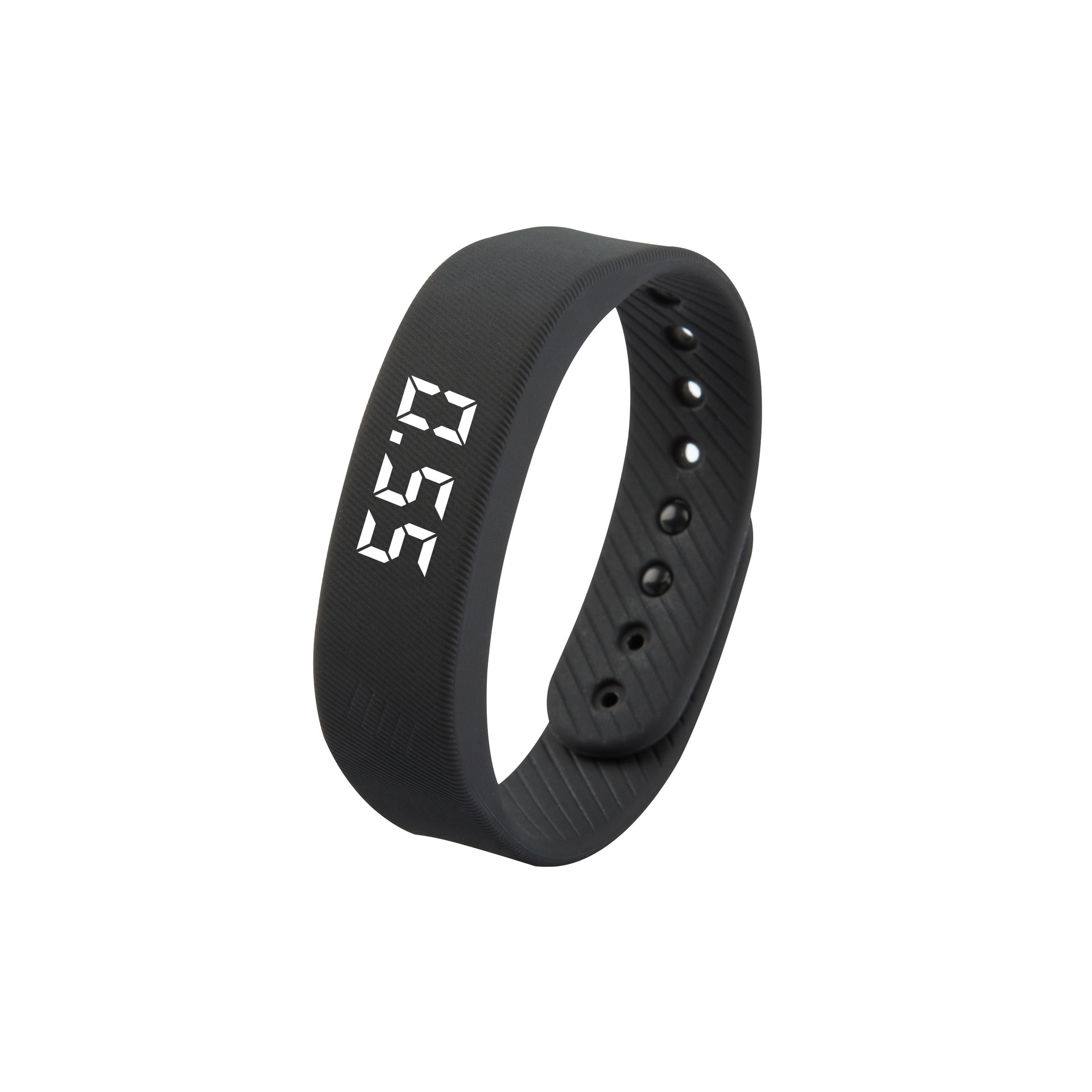 T5C FD68S Round Screen Smart Bracelet With Music Weather and Step Counter