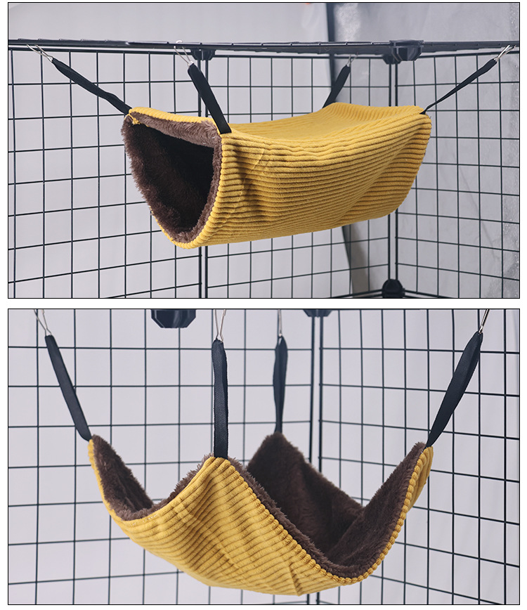 4-Piece Pet Cage Hammock Set