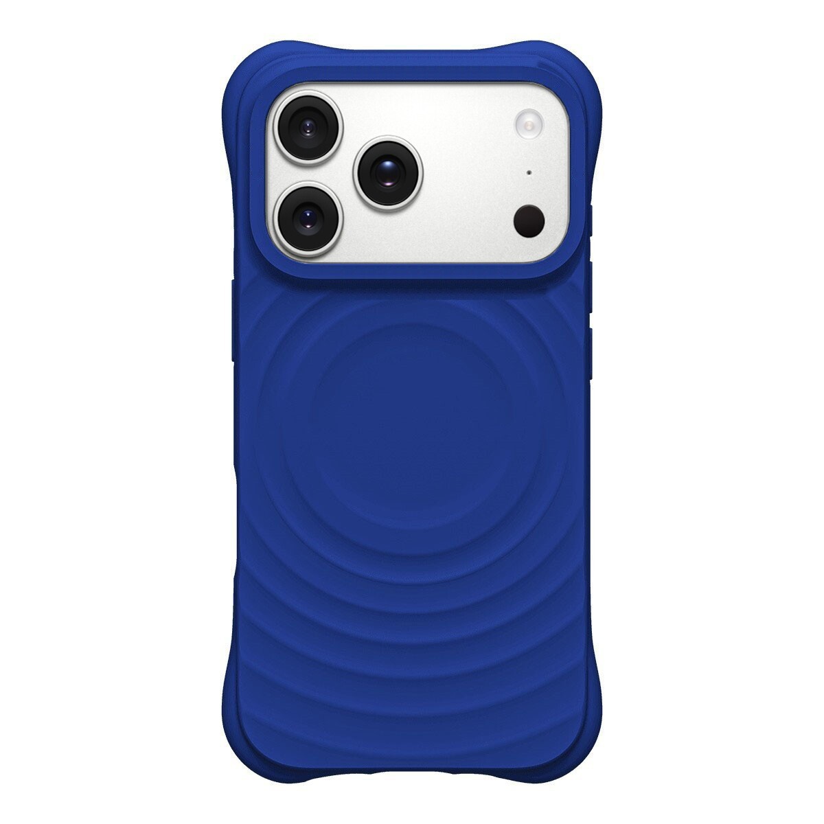 Magnetic Liquid Silicone Wave Pattern Phone Case