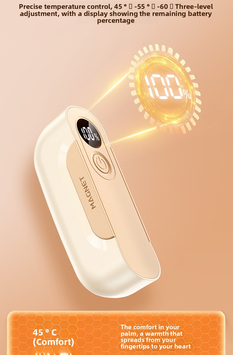 Rechargeable Split Magnetic Hand Warmer