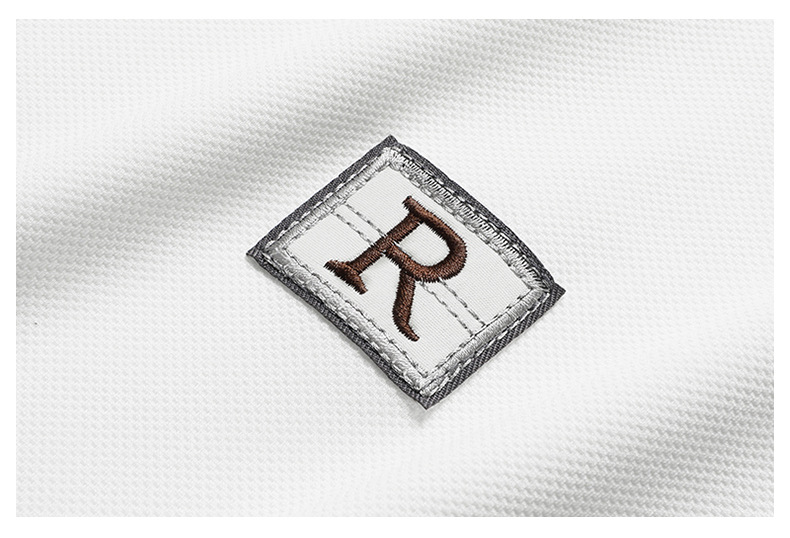 Men's Casual Patchwork Letter Embroidery Round Neck Loose Pullover Sweatshirt