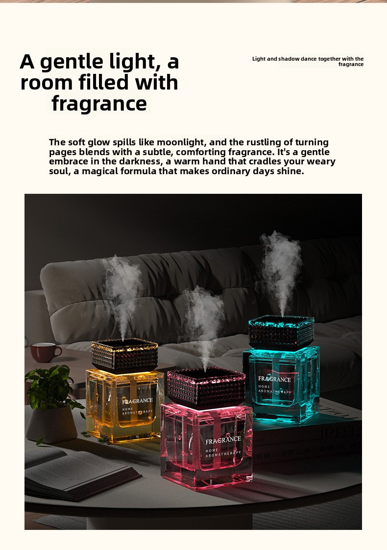 Automatic spray aroma diffuser