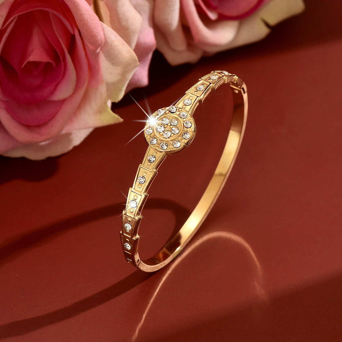 Geometric Cuff Bracelet