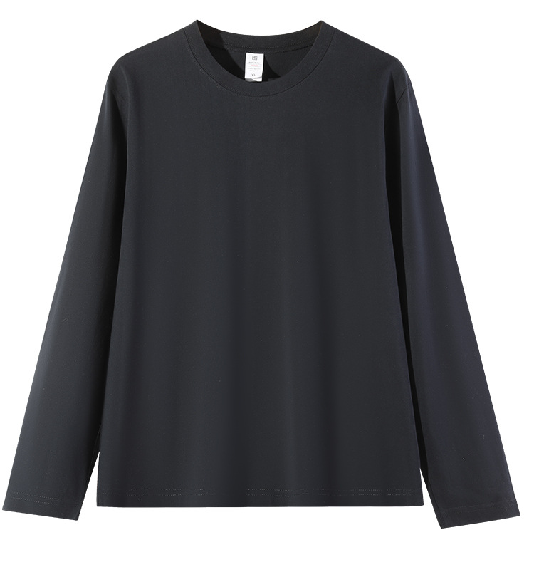 Men's cotton long-sleeved T-shirt
