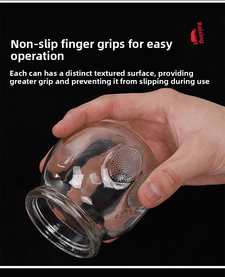 Thickened Glass Cupping Jar Set