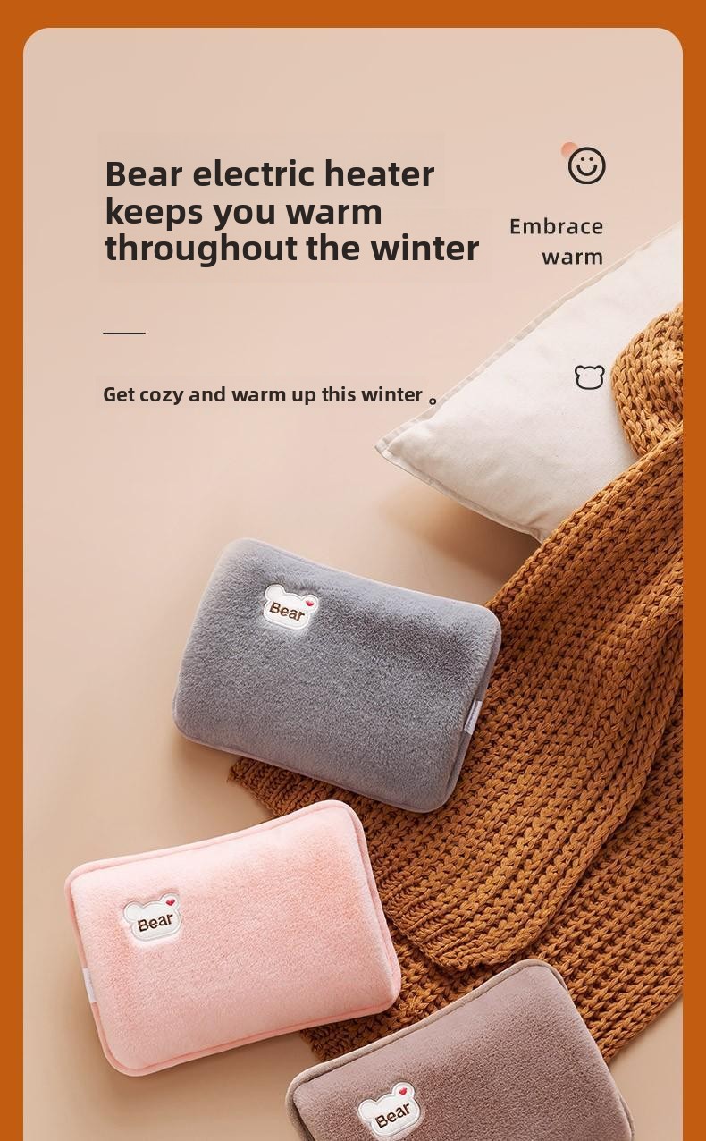 Rechargeable Plush Hot Water Bottle