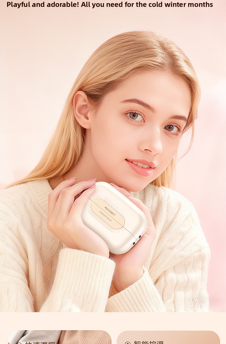 Rechargeable Split Magnetic Hand Warmer