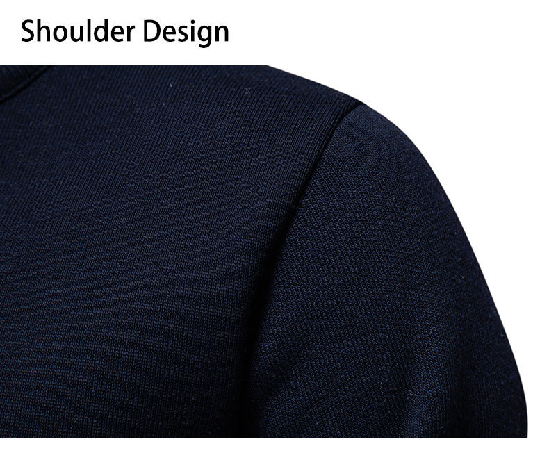 Men's fleece pullover sweater