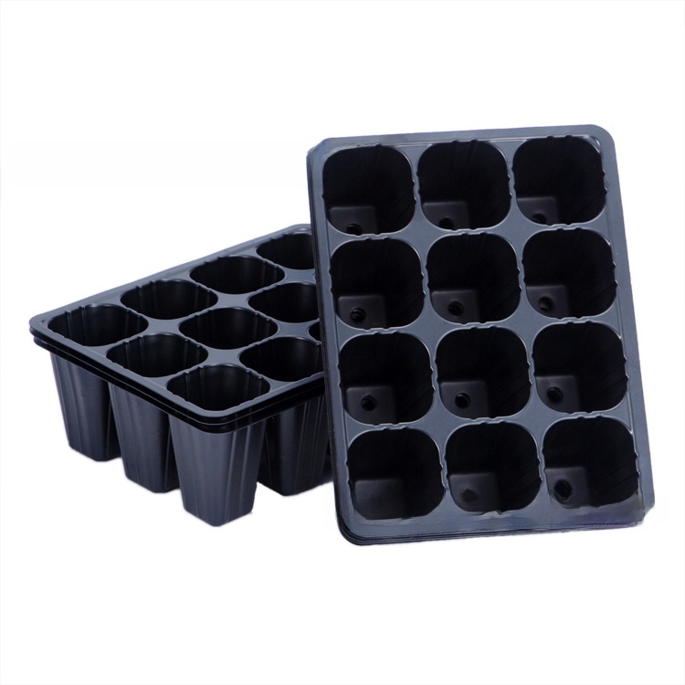 Seedling tray - 6/12 hole plastic cover for seedling pots