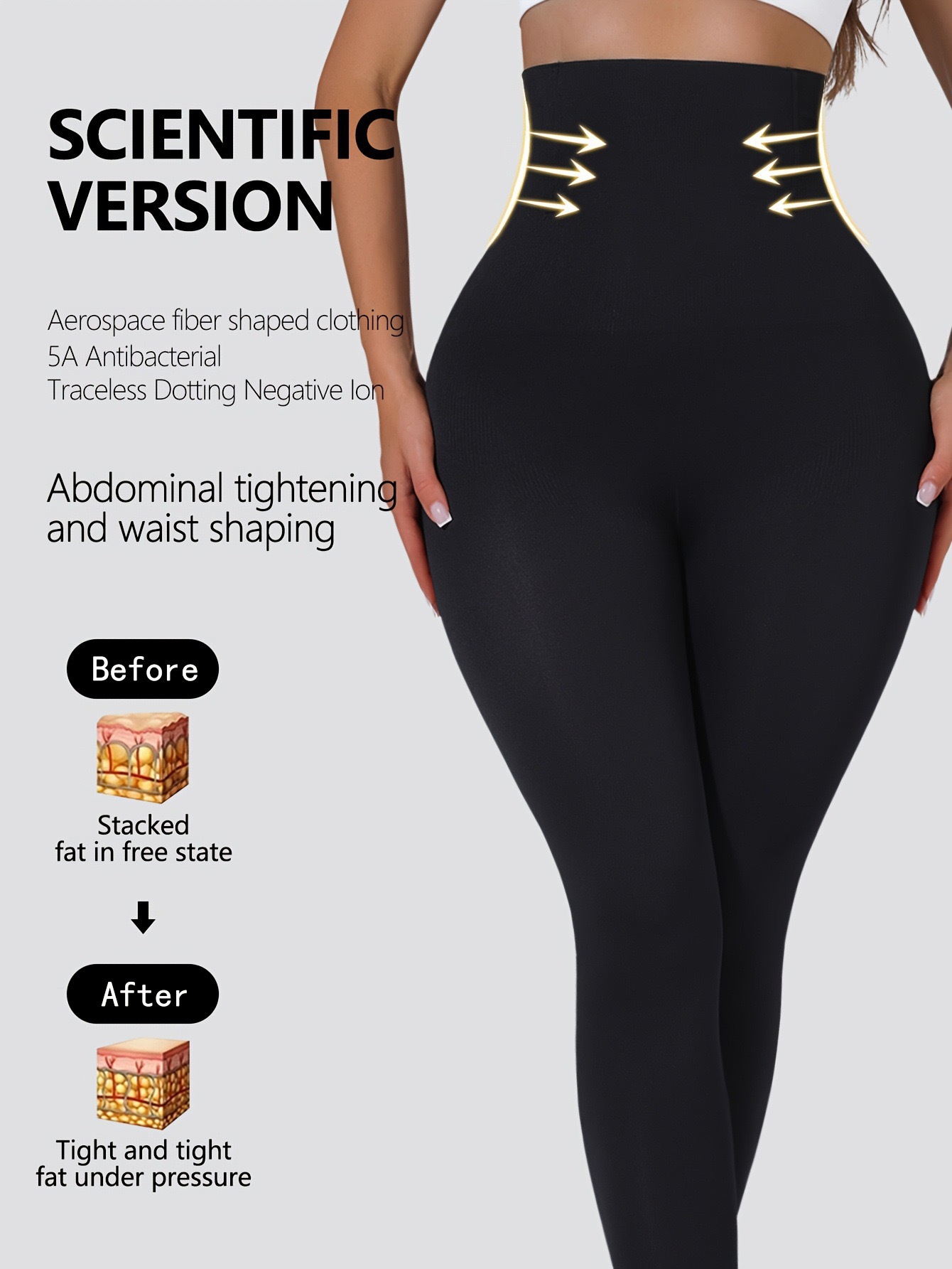Women's High-Waisted Body Shaping Seamless Yoga Pants