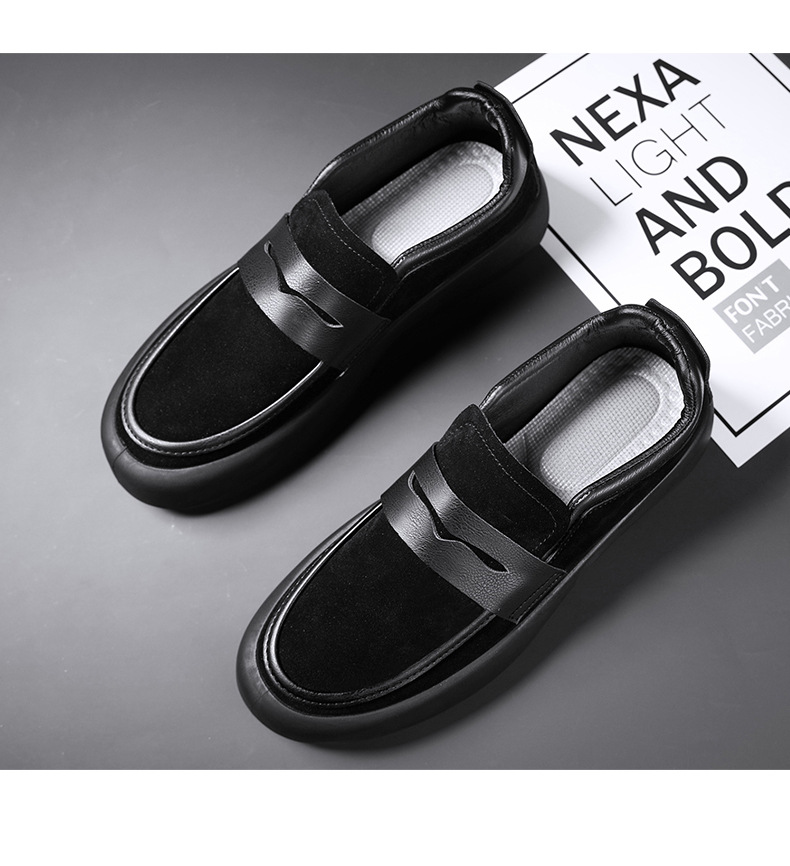 Fashion Casual Shoes Youth Men's Trendy Single Shoes