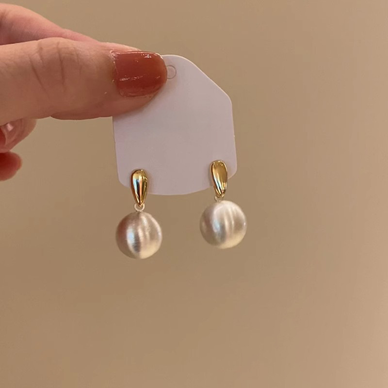 Korean Style Geometric Alloy Earrings