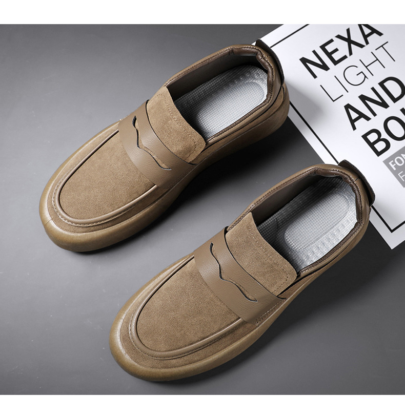Fashion Casual Shoes Youth Men's Trendy Single Shoes