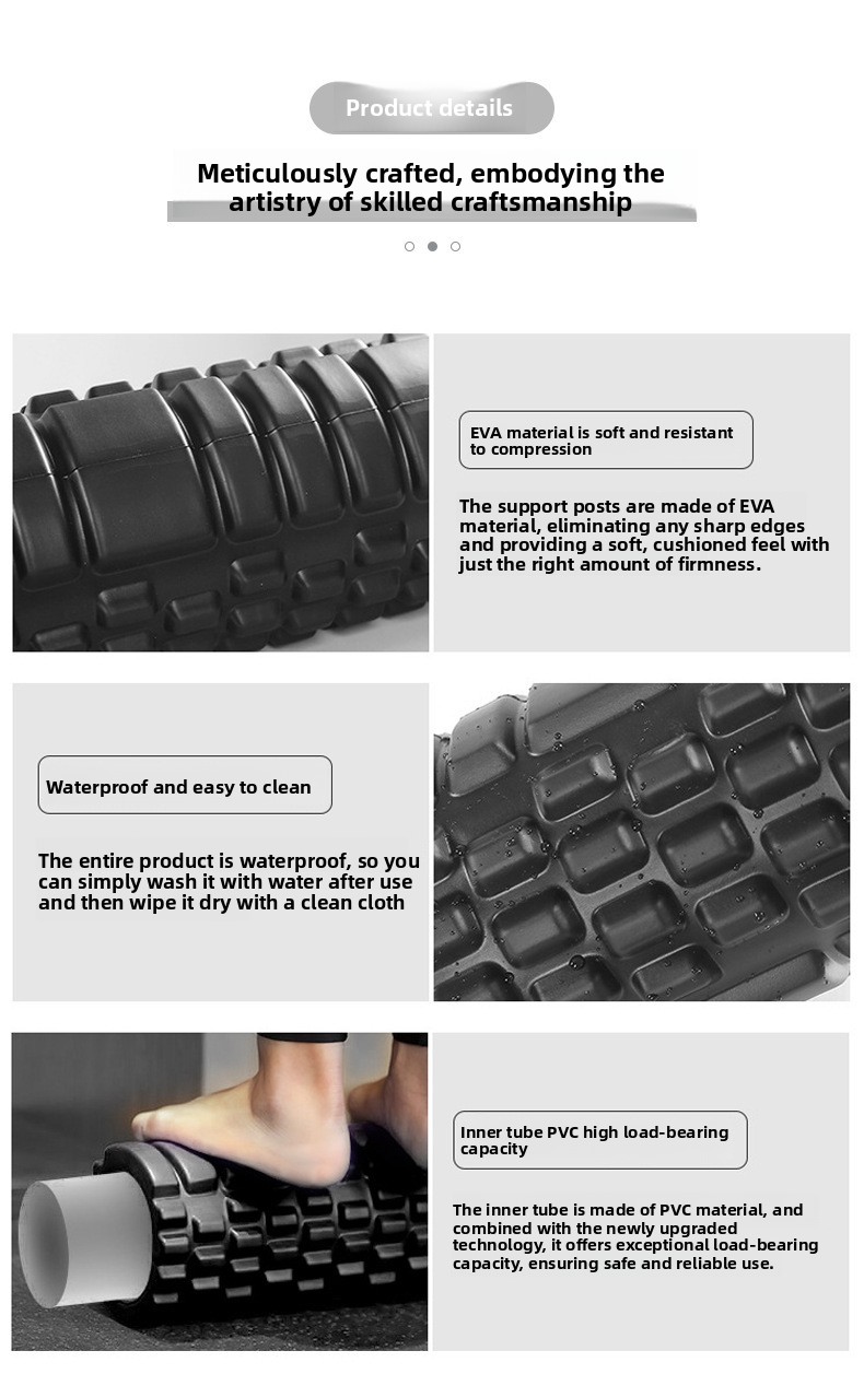 EVA Mesh Hollow Foam Roller Mace