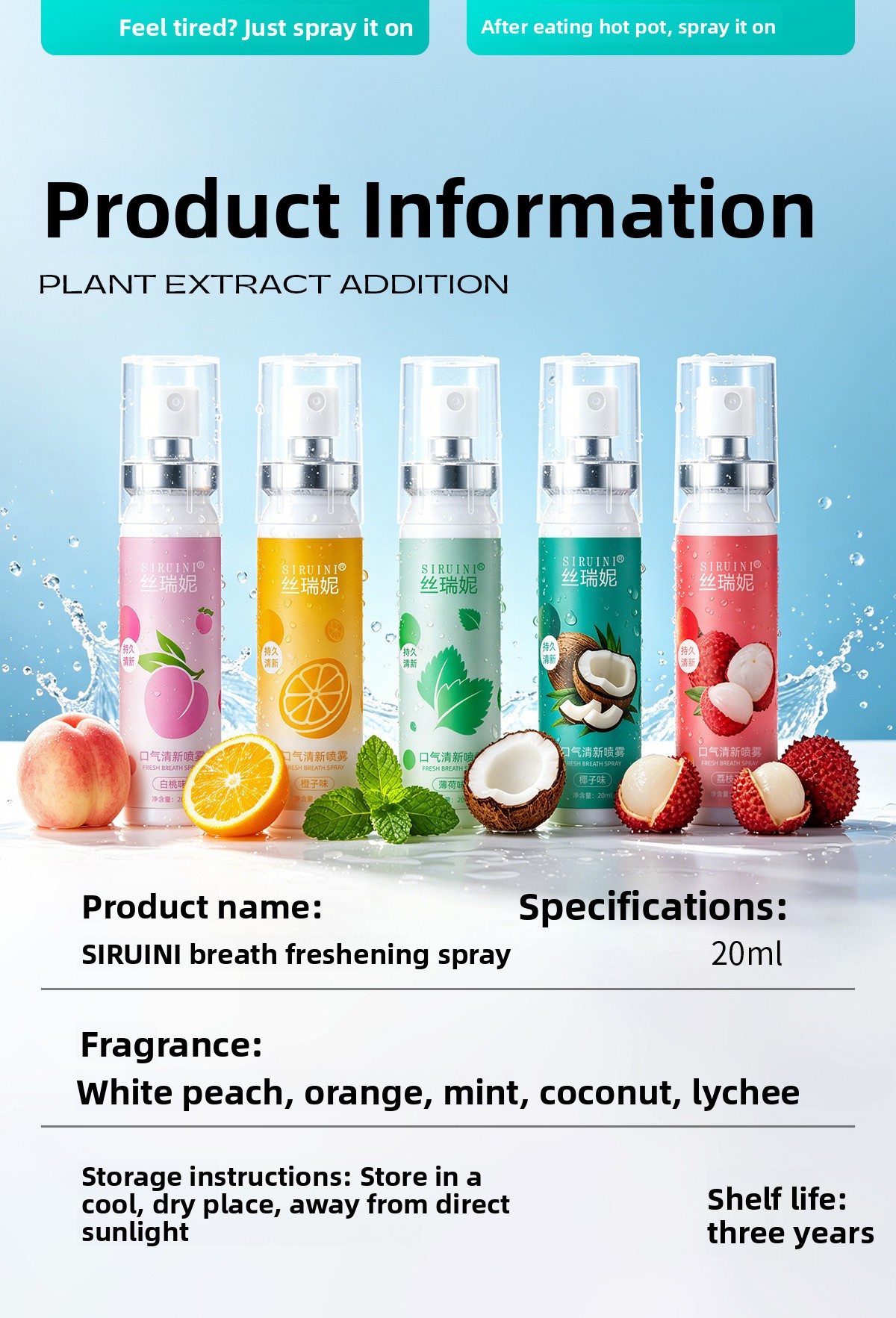Oral Freshening Spray