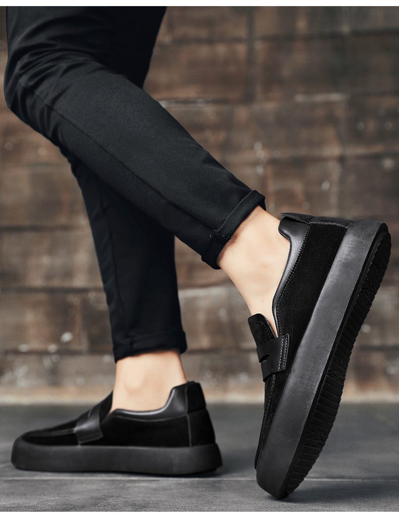 Fashion Casual Shoes Youth Men's Trendy Single Shoes