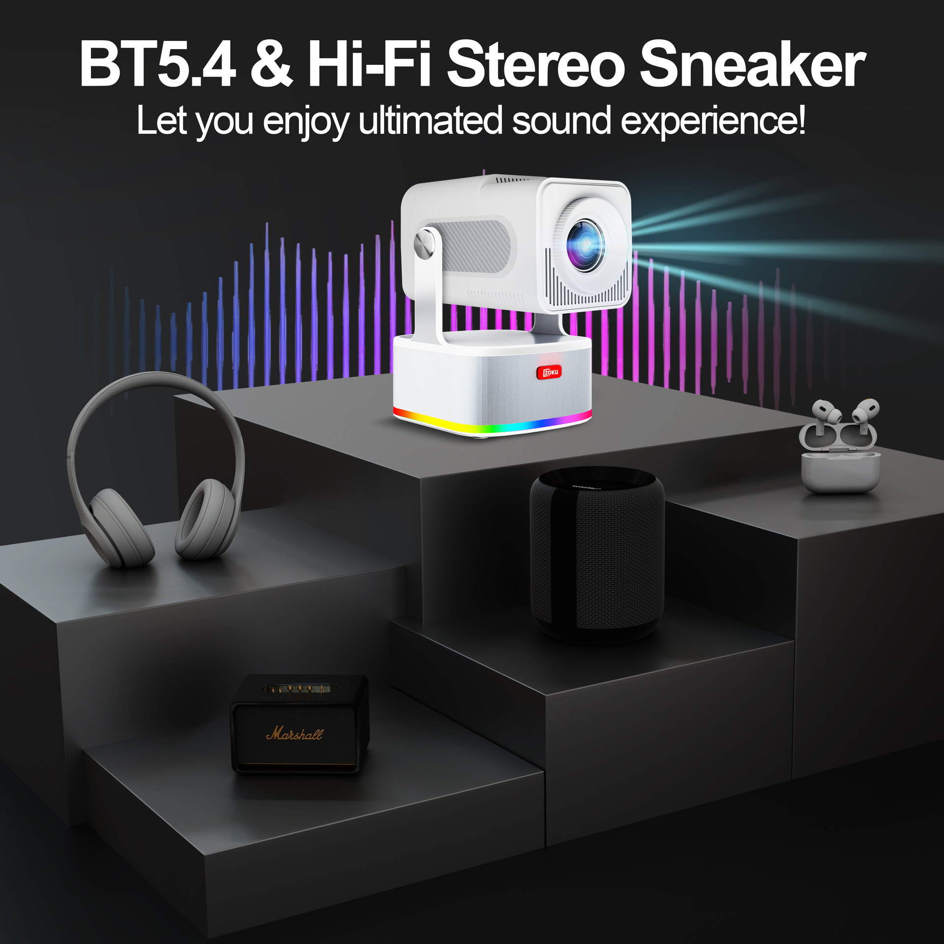 Hcs350Plus Projector 1080P