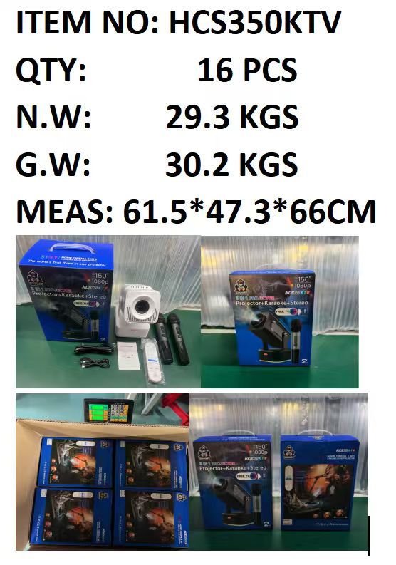 Hcs350Plus Projector 1080P
