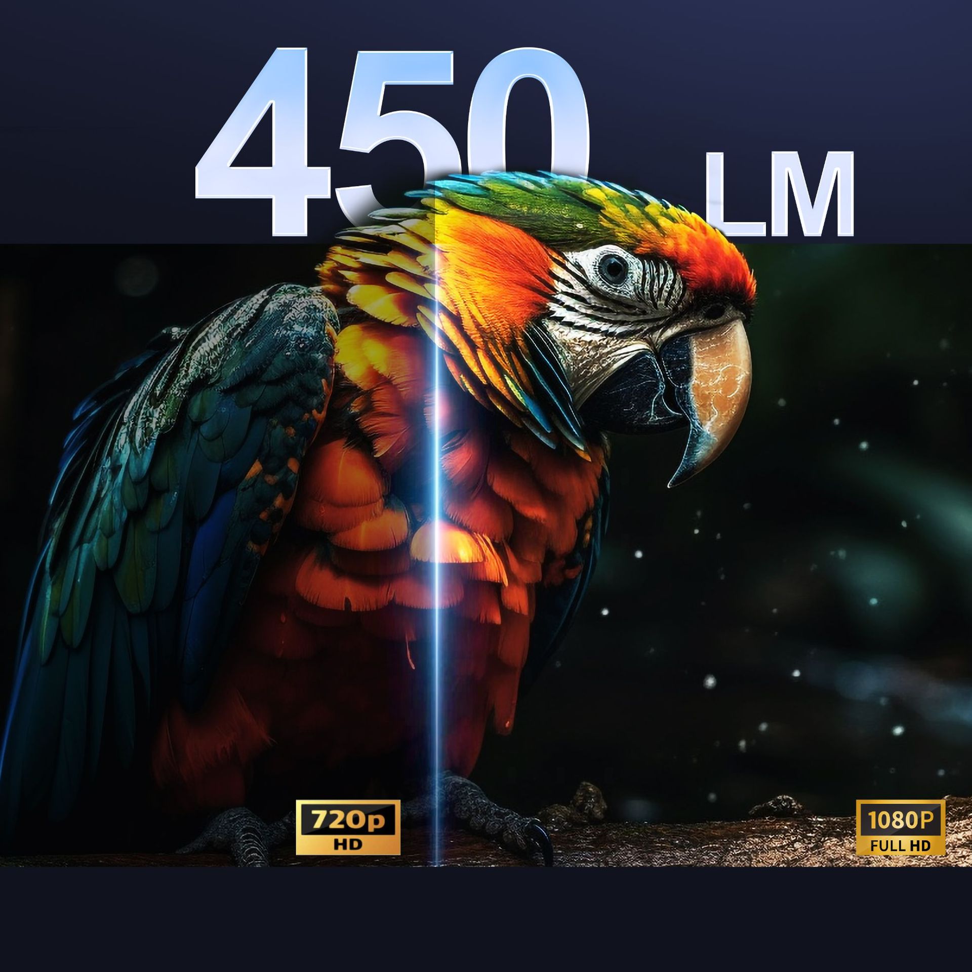 Hcs350Plus Projector 1080P